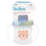 Copo de Treinamento com Alças 180ml Gatinho (6m+) - Buba