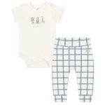 Body curto c/ Calça em suedine Circo - Up Baby