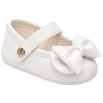 Sapatilha Batizado Boneca Branco - Pimpolho