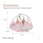 Tapete com 20 Atividades Gymini Unicorn Wonderlands (2m+) - Tiny Love
