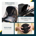 Mosquiteiro com Arco e Zíper para Carrinho - Safety 1st