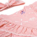 Body Romper Banho de Sol c/ Faixa de Cabelo em tricoline Paris - Tip Top