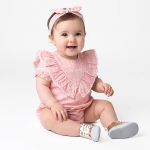 Body Romper Banho de Sol c/ Faixa de Cabelo em tricoline Paris - Tip Top