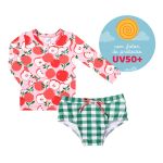 Conjunto de banho Apple: Camiseta Surfista + Calcinha - Tip Top