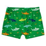 Conjunto de banho Tubarões: Camiseta Surfista + Boné + Sunga - Tip Top