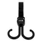 Gancho Duplo para Carrinho de Bebê Black - Safety 1st