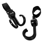 Gancho Duplo para Carrinho de Bebê Black - Safety 1st
