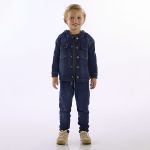 Calça em jeans Azul Escuro - Up Baby
