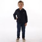 Jaqueta Parka Corta Vento Marinho - Up Baby