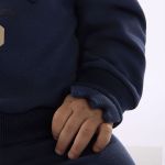 Blusão c/ Calça em molecotton Ursinho Azul - Up Baby