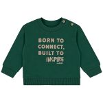 Blusão c/ Calça em molecotton Verde Posy - Up Baby