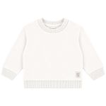 Blusão c/ Calça em molecotton Nature Marfim - Up Baby