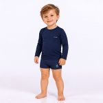 Sunga Boxer c/ proteção UV FPS +50 Azul Marinho - Up Baby
