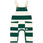 Jardineira c/ Body longo em molecotton Verde Posy - Up Baby