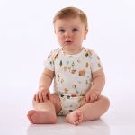 Body curto em suedine Bosque - Up Baby