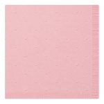 Manta em tricot Bolinha Rosa Mousse - Mini & Co.
