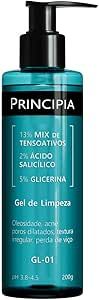 Gel de Limpeza 13% Tensoativos + 2% Acido Salicilico + 5% Glicerina Principia Skincare GL-01 com 200g