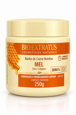 Máscara Banho de Creme Nutritivo Mel Chia e Colágeno 250g Bioextratus