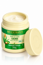 Máscara Banho de Creme Cachos Basosa e Macadâmia 250g Bioextratus