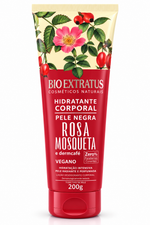 Bioextratus Creme Hidratante Corporal Rosa Mosqueta e Dermcafé 200g 