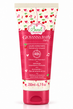 Loção Hidratante Corporal  Sweet Collection Cherry 200ml Giovanna Baby