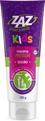 ZAZ REPELENTE INSETOS KIDS MÁXIMA PROTEÇÃO 120G