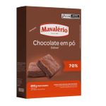 Chocolate Em Pó Solúvel 70% De Cacau 200g - Mavalério 