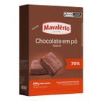 Chocolate Em Pó Solúvel 70% De Cacau 200g - Mavalério 