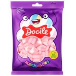Maxmallows Coração Sabor Morango 250g - Docile