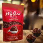 Granulé Confeito de Chocolate Ao Leite Melken Harald - 400g