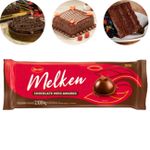 Barra Chocolate Meio Amargo Melken Harald - 2,100 Kg