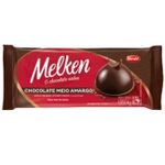 Barra Chocolate Meio Amargo Melken Harald - 1,010 Kg