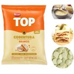 Cobertura Fracionada Harald Top Chocolate Branco 1,01kg -Harald