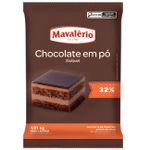 Chocolate Em Pó Solúvel 32% De Cacau 1,01kg - Mavalério