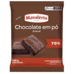 Chocolate Em Pó Solúvel 70% De Cacau 500g - Mavalério 