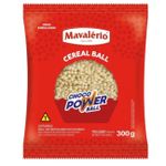 Cereal Choco Power Ball Mini Branco 300g - Mavalério
