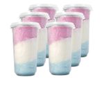 Kit 6un. Algodão Doce Azul Branco Rosa Buschle em Copo 20g