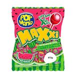 Pirulito com Chiclete de Melancia Pop Mania Maxxi C/24 Un