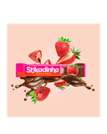 Chocolate stikadinho morango 12,3g c/ 32 unidades