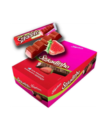 Chocolate stikadinho morango 12,3g c/ 32 unidades