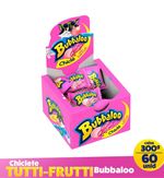 Chiclete Bubbaloo Tutti Frutti Caixa 60 Unidades