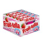 Bala Dura Fruitella 41g Van Melle Morango Com Creme De Leite