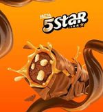 Chocolate 5 Star 40g - Display com 18 Unidades - Lacta