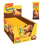 Biscoito Recheado Chocolate Bauducco Caixa Com 20 Barrinha