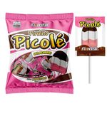 Pirulito Picolé Florestal Napolitano 550g