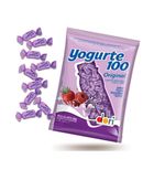 Balas Mastigáveis Yogurte 100 Frutas vermelhas Original 600g