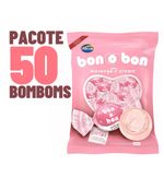 Bombom Bon o Bon Arcor  Morango e Creme 750g Com 50 unidades