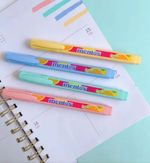 Caneta Marca Texto Com Cheirinho bala mentos 4 cores