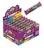 Chicle Poosh Concect Uva E Tutti Frutti Caixa Com 15un 300g