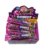 Chicle Poosh Concect Uva E Tutti Frutti Caixa Com 15un 300g